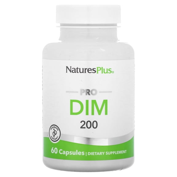 NaturesPlus DIM-Diindolylmethane 200 mg 60 Capsules