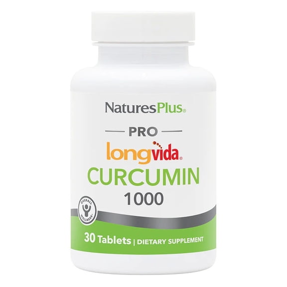 NaturesPlus LongVida Curcumin 1000 mg Tablet 30 Tablets