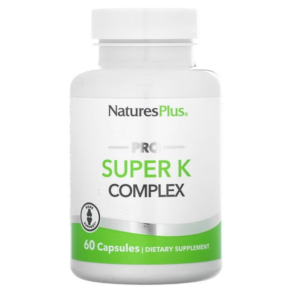 NaturesPlus Super K Complex 60 Capsules