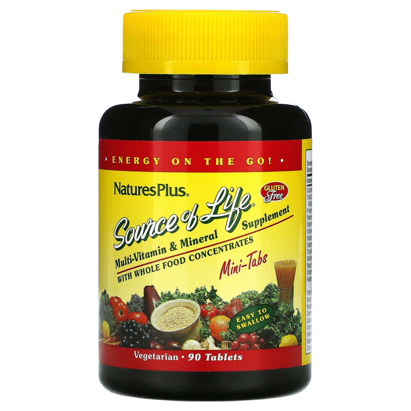 Nature's Plus Source Of Life, MultiVitamin & Mineral Supplement with Whole Food Concentrates