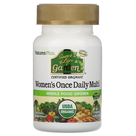 Nature's Plus Source of Life Garden, Women's Once Daily Multi, 30 Vegan Tablets