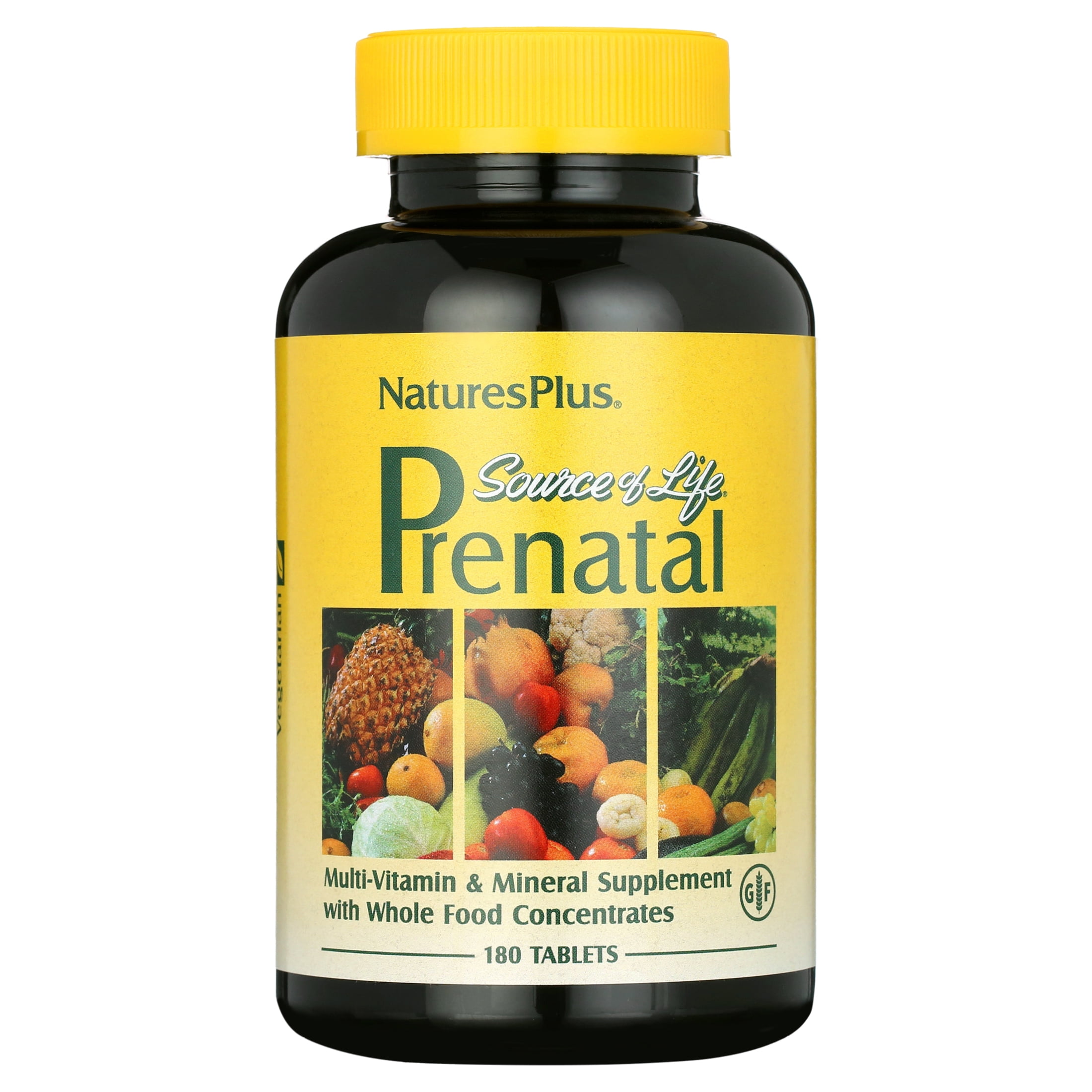 Nature's Plus - Source of Life Prenatal Supplement - 180 Tablets
