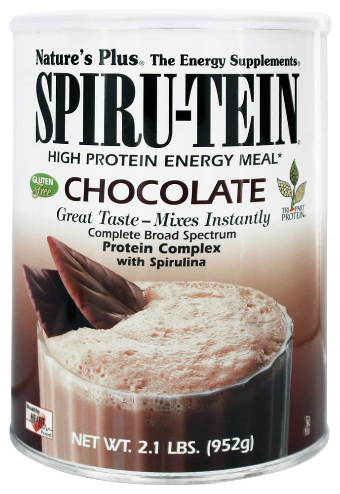Nature's Plus SpiruTein High Protein Soy Mix, Gluten Free Food