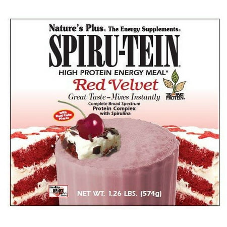 Nature's Plus Spiru-Tein Red Velvet - Box 8 Packet