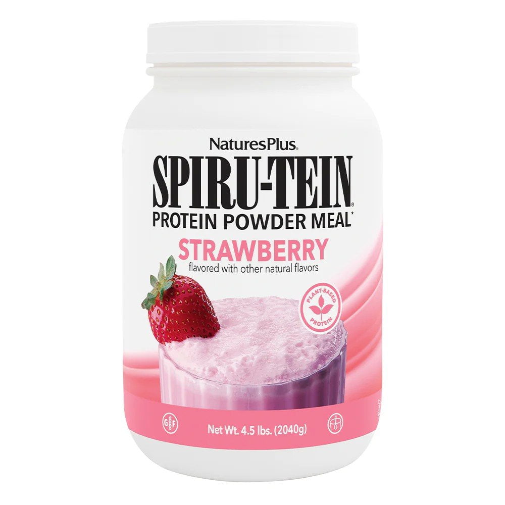 Nature's Plus Spirutein Strawberry 4.5 lb Powder