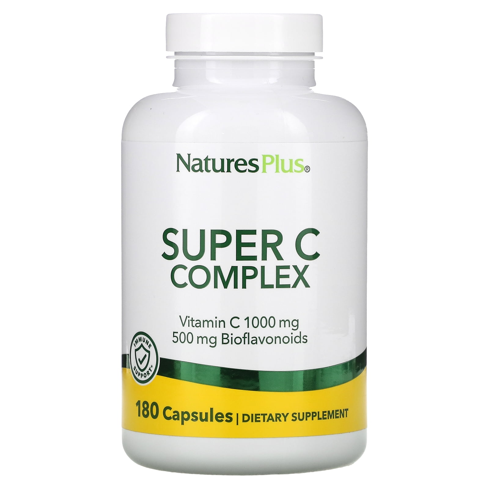 Nature's Plus Super C Complex, 180 Capsules