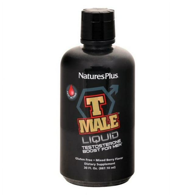 Nature's Plus TMale Testosterone Fast Acting Liquid 30 Oz Brand New