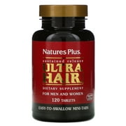 Natures Plus Ultra Hair, For Men & Women, 120 Tablets