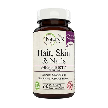 Nature's Potent™- Hair, Skin & Nails, Vitamins for Hair Growth