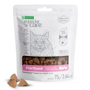Natures Protection Superior Care Adult Cat Treats for Sterilized Cats, Extra Crunchy, Poultry, 2.64oz