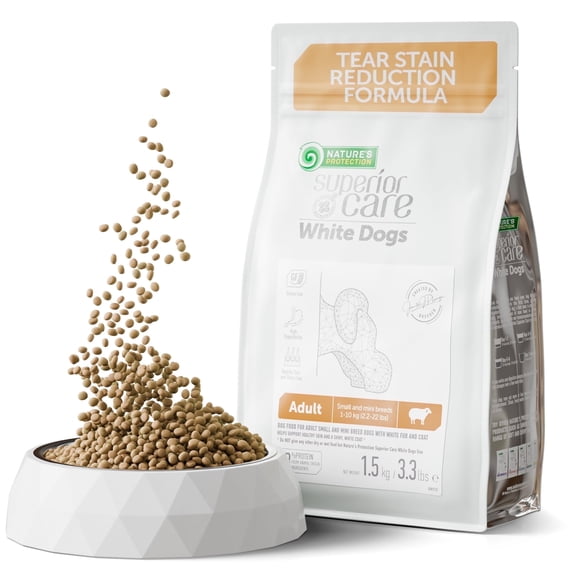 Nature's Protection Superior Care Grain Free Lamb Dry Dog Food, Small Breed Adult, 3.3 lb Bag