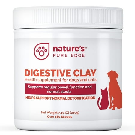 Nature's Pure Edge Natural Vomiting and Antidiarrheal Treatment for Cats & Dogs, 210 Grams