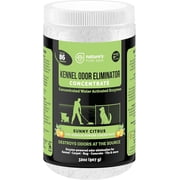 Nature's Pure Edge Enzyme Powder Concentrate Makes 86 Gallons - Professional Use for Kennel and Pet Odor Elimination - Removes Urine Poop from Carpets Floors - Sunny Citrus