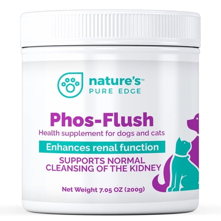 Nature's Pure Edge Kidney Support Hydration Appetite Urination Powder for Cats & Dogs, 200g