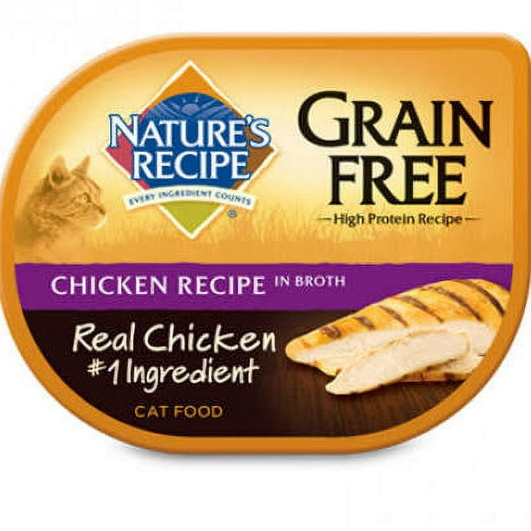 Nature s Recipe Grain Free Grain Free Chicken Recipe in Broth Wet