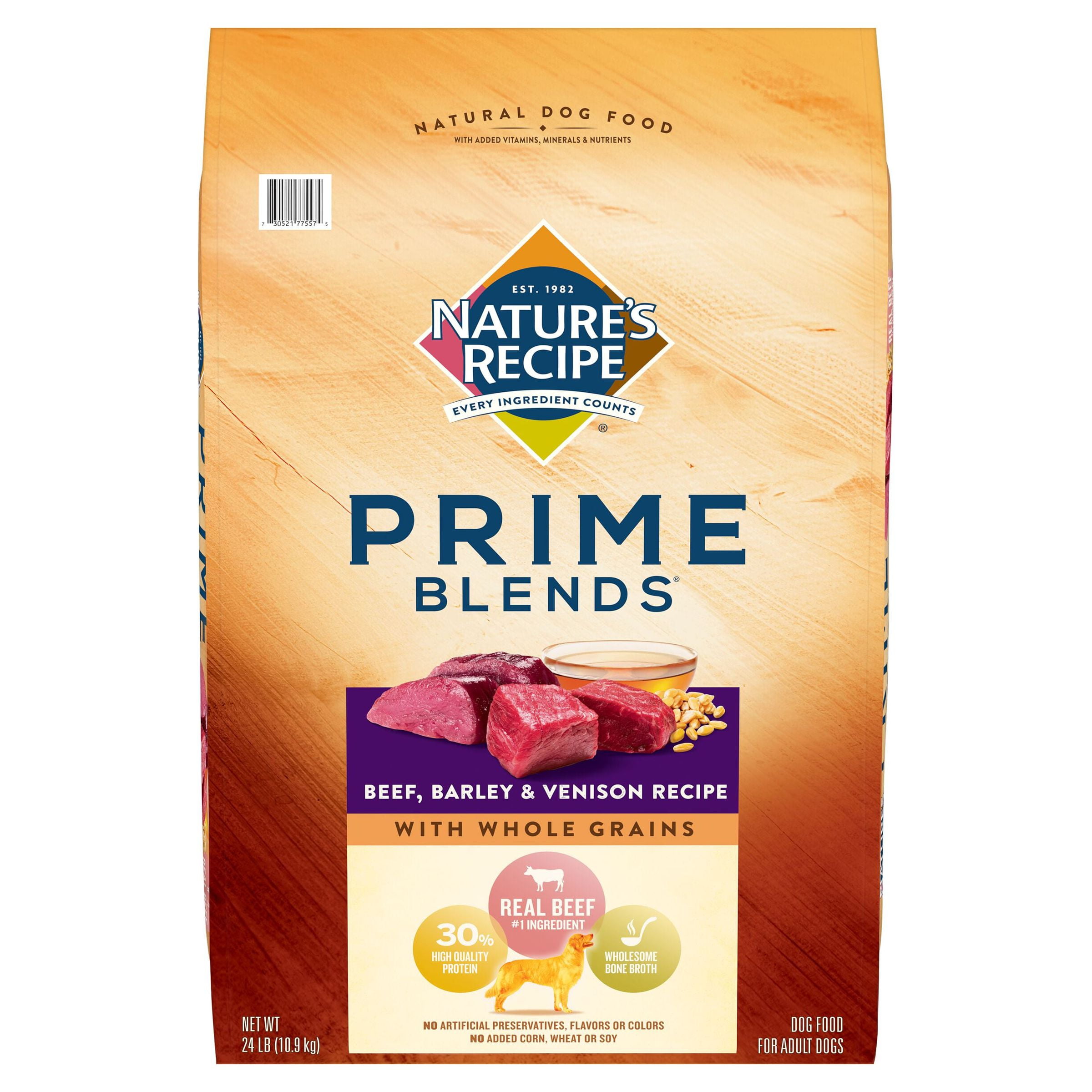 Nature's Recipe Prime Blends Dry Dog Food, Beef, Kuwait Ubuy
