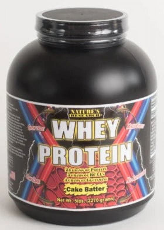 Nature's Research Whey Protein Flavor: Cake Batter, Size: 5 lb