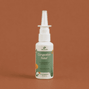 Nature's Rite Congestion Relief – Nasal Spray for Sinus & Allergy Support, 1.5 oz (45 mL) – Non-Addictive, Natural Formula