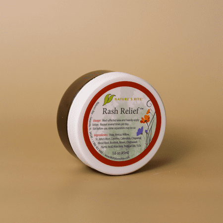 Nature’s Rite Herbal Rash Cream, Soothing & Nourishing Formula with All-Natural Ingredients, Suitable for All Skin Types, Non-Greasy and Fast-Absorbing