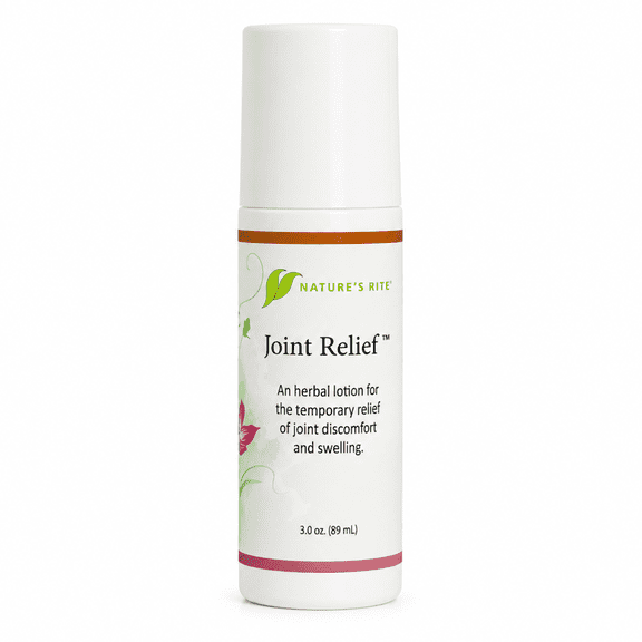 Nature's Rite Joint Relief, Fast-Acting with Cooling and Soothing Effect, Deep Remedy Gel - 3 oz Tube, Roll-On Applicator