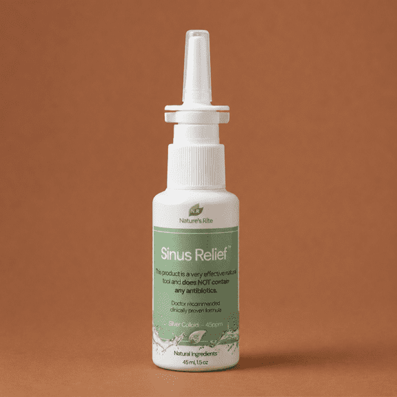 Nature's Rite Sinus Relief, 1.5 oz. (45 mL) All-Natural Nasal Sinus Spray Relief for Sinus Problems Encourages a Healthy Sinus System Easy-to-Use, Portable Sinus Support Made in USA