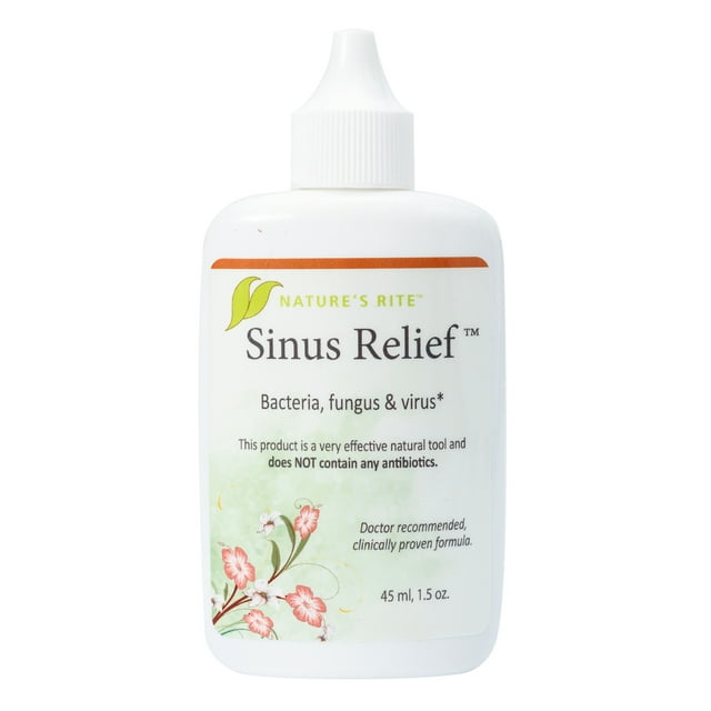 Nature’s Rite Sinus Relief™, 1.5 oz. (45 mL) AllNatural Nasal Sinus