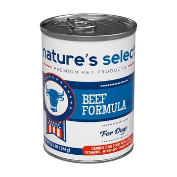 Nature's Select - Beef Formula Paté - Canned Food for Dogs (Case of 12)