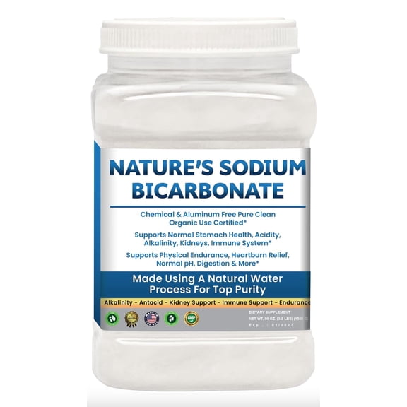 Nature’s Sodium Bicarbonate Powder Aluminum Free - 3.5 lb