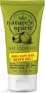 Nature's Spirit Anti-Frizz Olive Oil Shampoo Travel Size 2.5 ounce