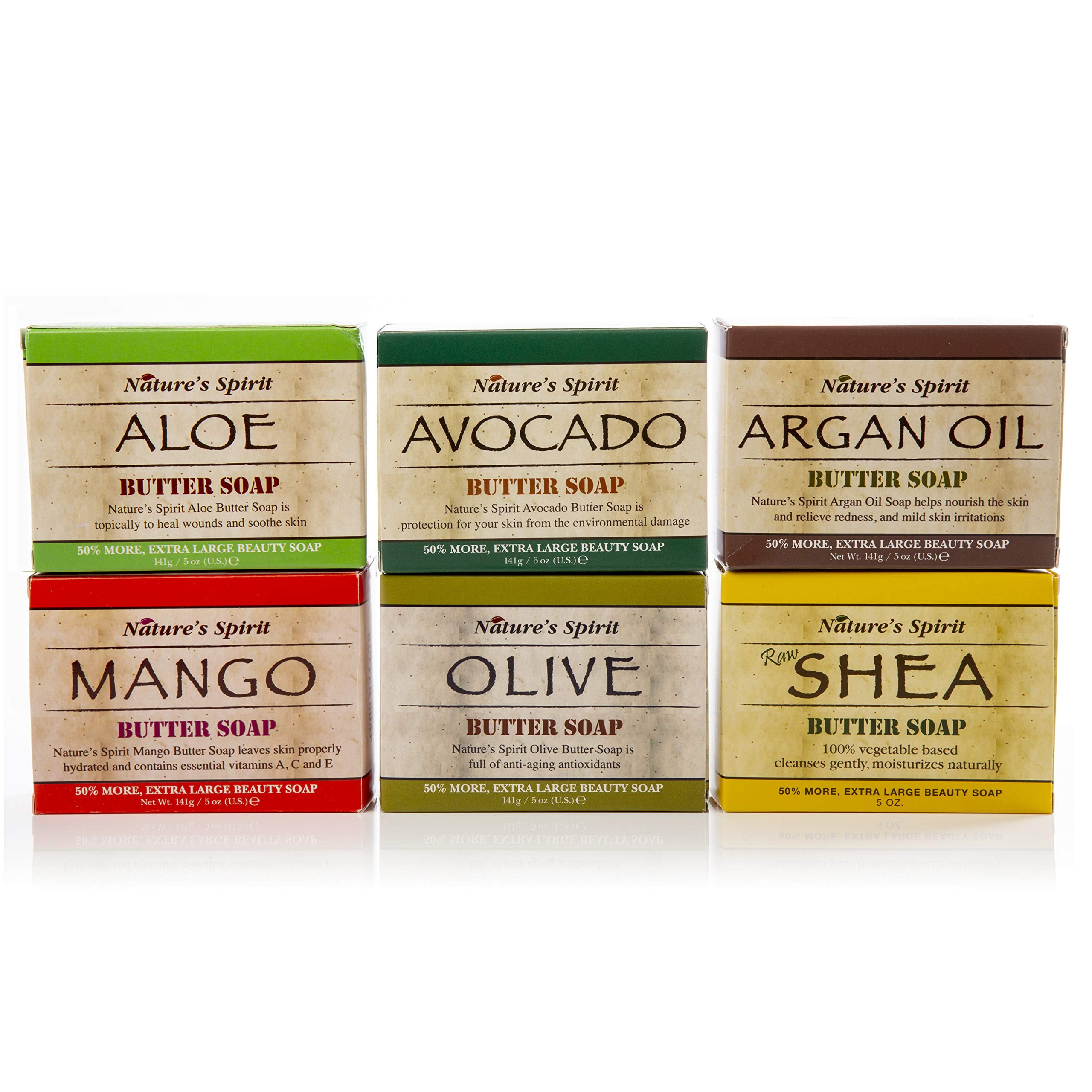 NATURE'S SPIRIT Argan Oil Butter Soap (5oz) NATURE'S SPIRIT Argan Oil Butter Soap (5oz)