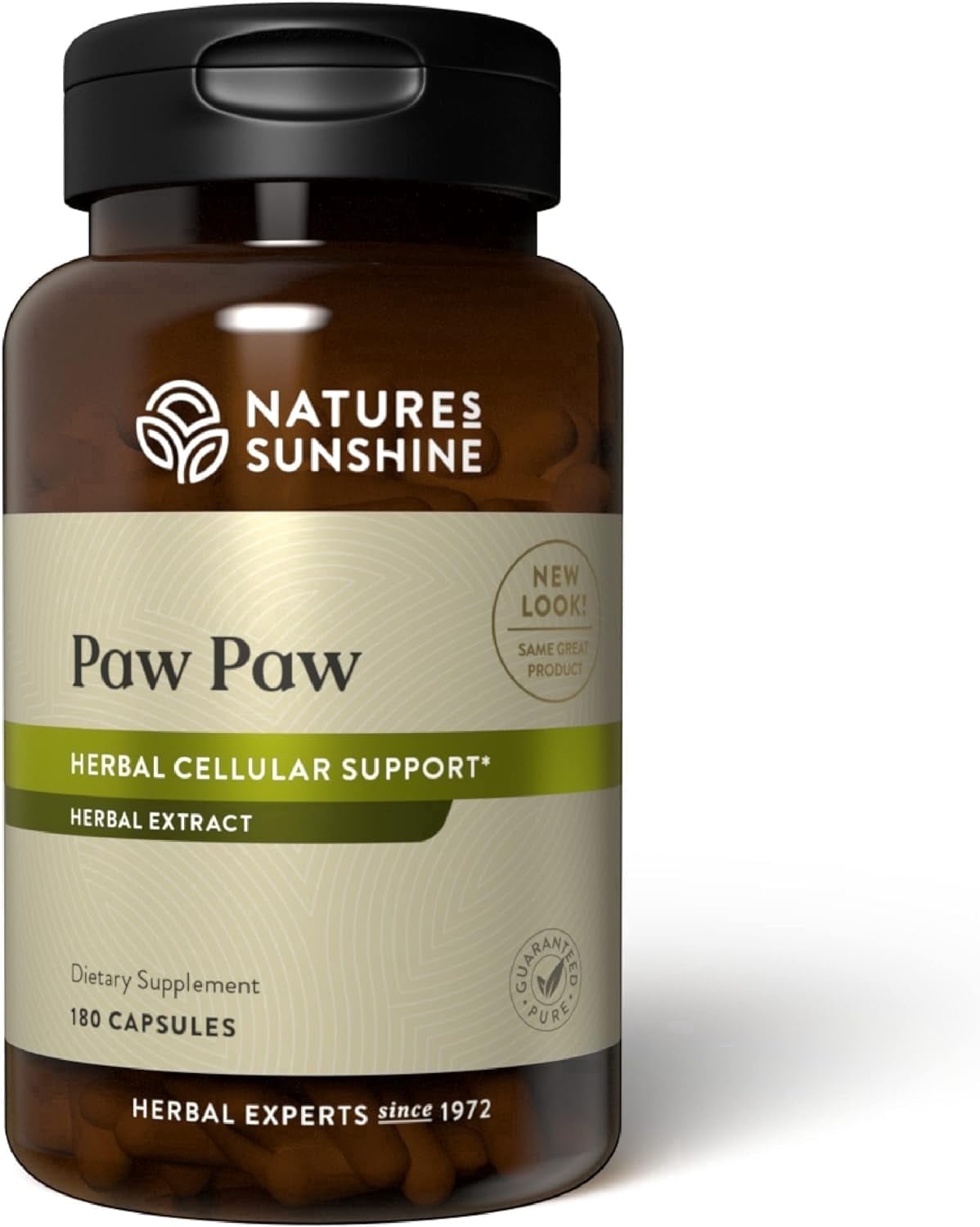 Nature's Sunshine Paw Paw Cell-Reg, 180 Capsules | Contains over 50 ...