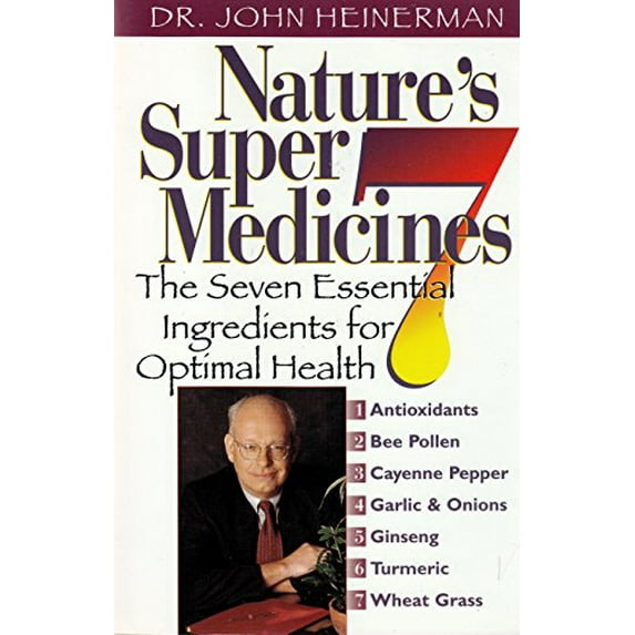 Pre-Owned Natures Super 7 Medicines: The Seven Essential Ingredients for Optimal Health Paperback Dr. John Heinerman