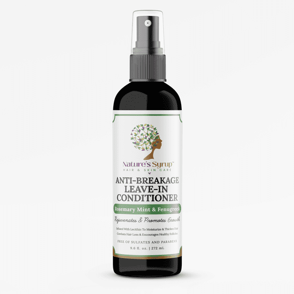 Nature's Syrup Anti-Breakage Leave-In Conditioner with Rosemary, Mint & Fenugreek, 9.6 fl. oz.