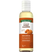 Sweet Almond Oil | 4 fl oz | For Skin and Hair | Carrier Oil | by Natures Truth