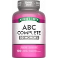 thumbnail image 1 of Senior ABC Complete Multivitamin For Women  Over 50 Plus | 100 Caplets | Non-GMO & Gluten Free | by Nature's Truth, 1 of 7