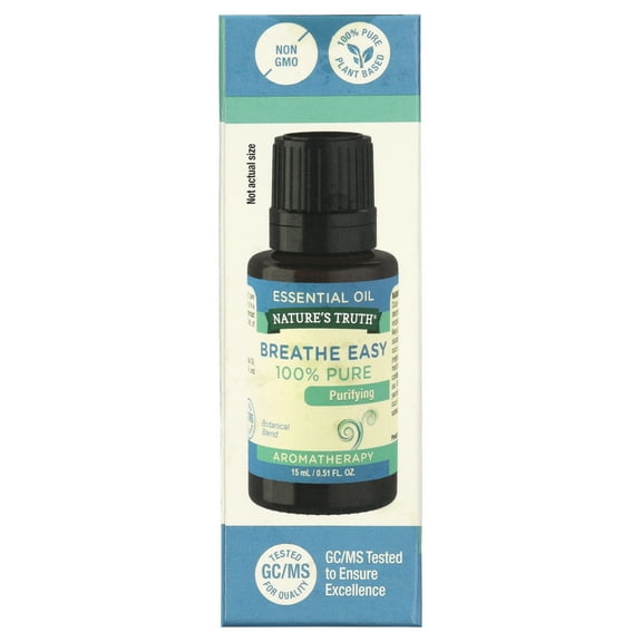 Nature's Truth Aromatherapy Breathe Easy Essential Oil Blend, 0.51 fl. Oz.