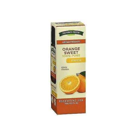 Nature's Truth Aromatherapy Essential Oil, Orange Sweet, 0.5 oz, 3-Pack