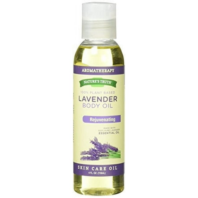 Nature's Truth Aromatherapy Lavender Body Oil, 4 Fl Oz