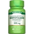 thumbnail image 1 of Benfotiamine | 300mg | 60 Count | Non-GMO and Gluten Free Supplement | Vitamin B1 Precursor | by Nature's Truth, 1 of 8