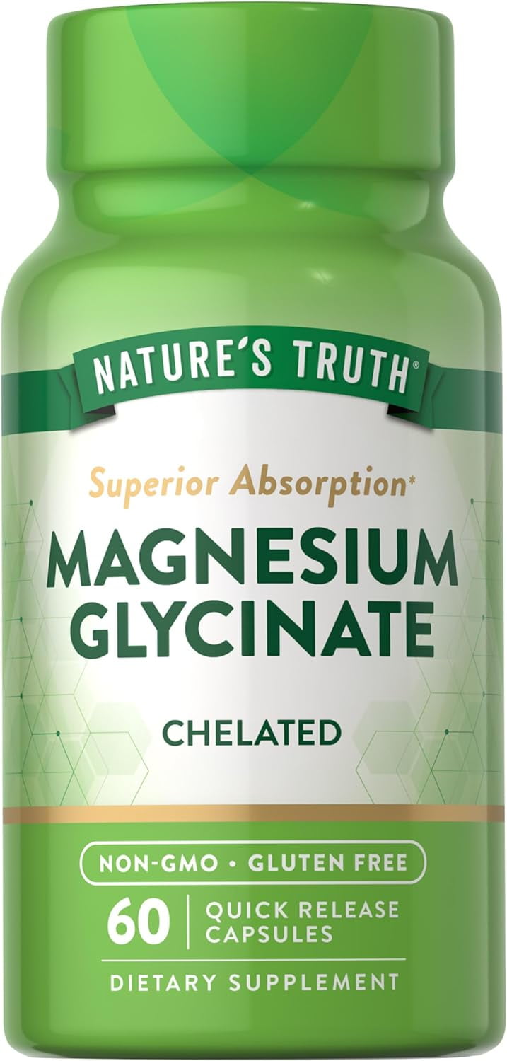 Nature's Truth Magnesium Glycinate 60 Quick Release Capsules