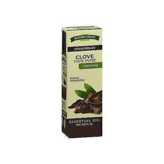 Nature's Truth Clove 100% Pure Comforting Essential Oil, 0.51oz, 5-Pack