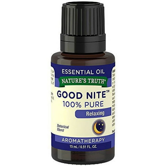 Nature's Truth Essential Oil, Good Nite, Multicolor, 0.51 Fl Oz