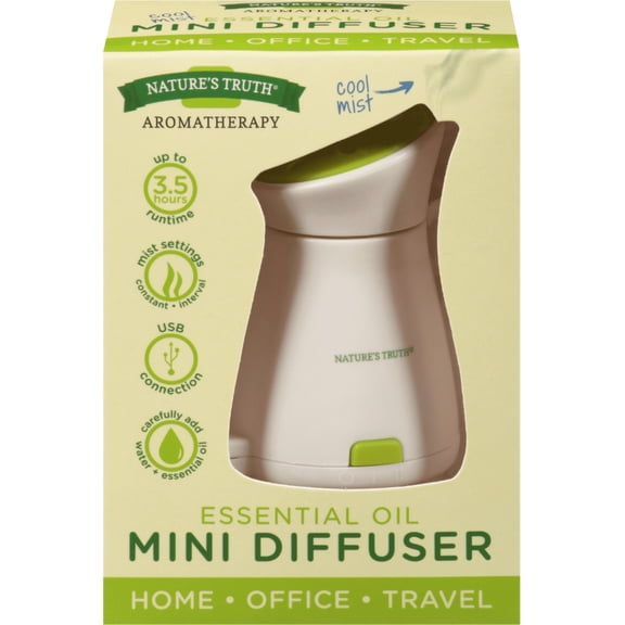 Nature's Truth Essential Oil Mini Diffuser 1 Each - (Pack of 6)