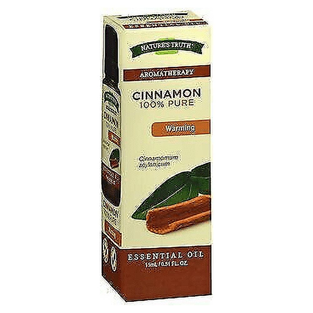 Nature's Truth Essential Oil Warming Cinnamon Zeylanicum, 0.51oz, 5-Pack