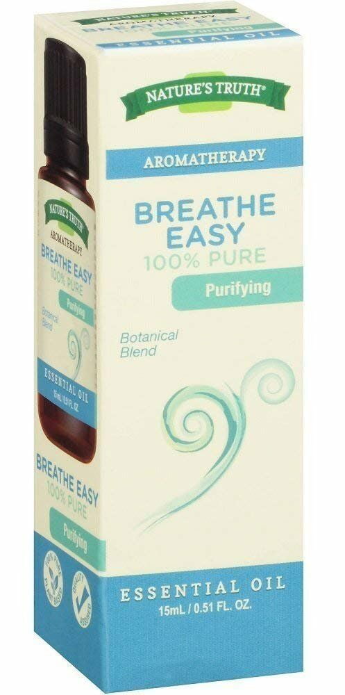 Nature's Truth Eucalyptus Pure Invigorating Breathe Easy, 0.51 oz, 3-Pack