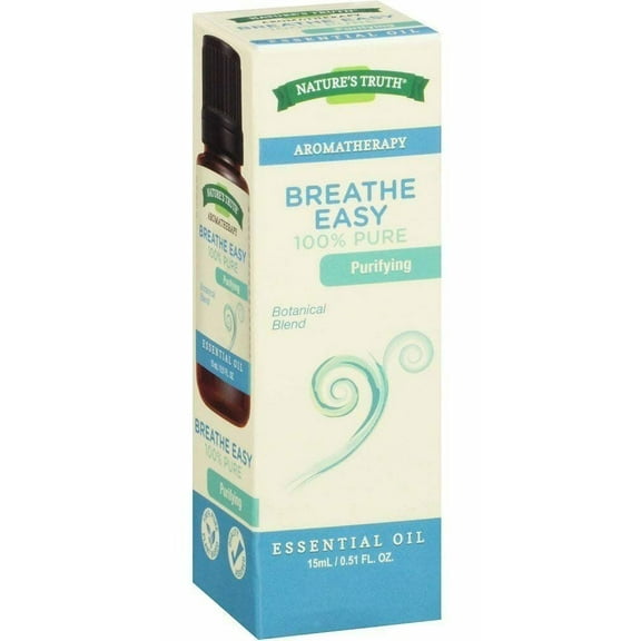 Nature's Truth Eucalyptus Pure Invigorating Breathe Easy, 0.51 oz, 3-Pack
