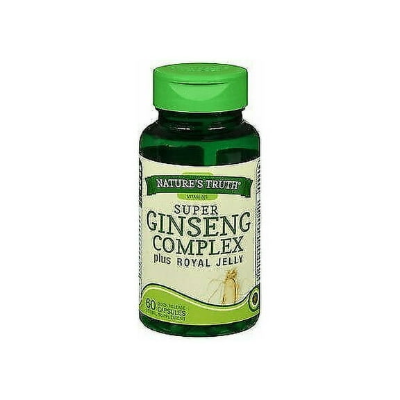 Nature's Truth Ginseng Complex Ginsenosides & Flavonoids, 60ct, 5-Pack