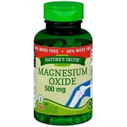 Natures Truth Magnesium 500 mg Pack of 4