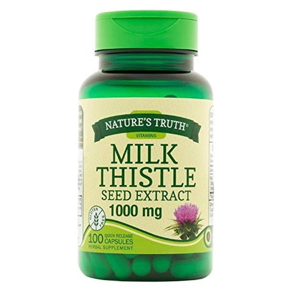 Nature's Truth Milk Thistle Seed Extract 1000 mg, 100 Count