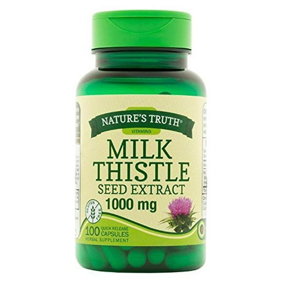 Nature's Truth Milk Thistle Seed Extract 1000 mg, 100 Count
